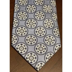 Belisi Blue White Hand Made 100% Silkmen’s Neck Tie Made In China